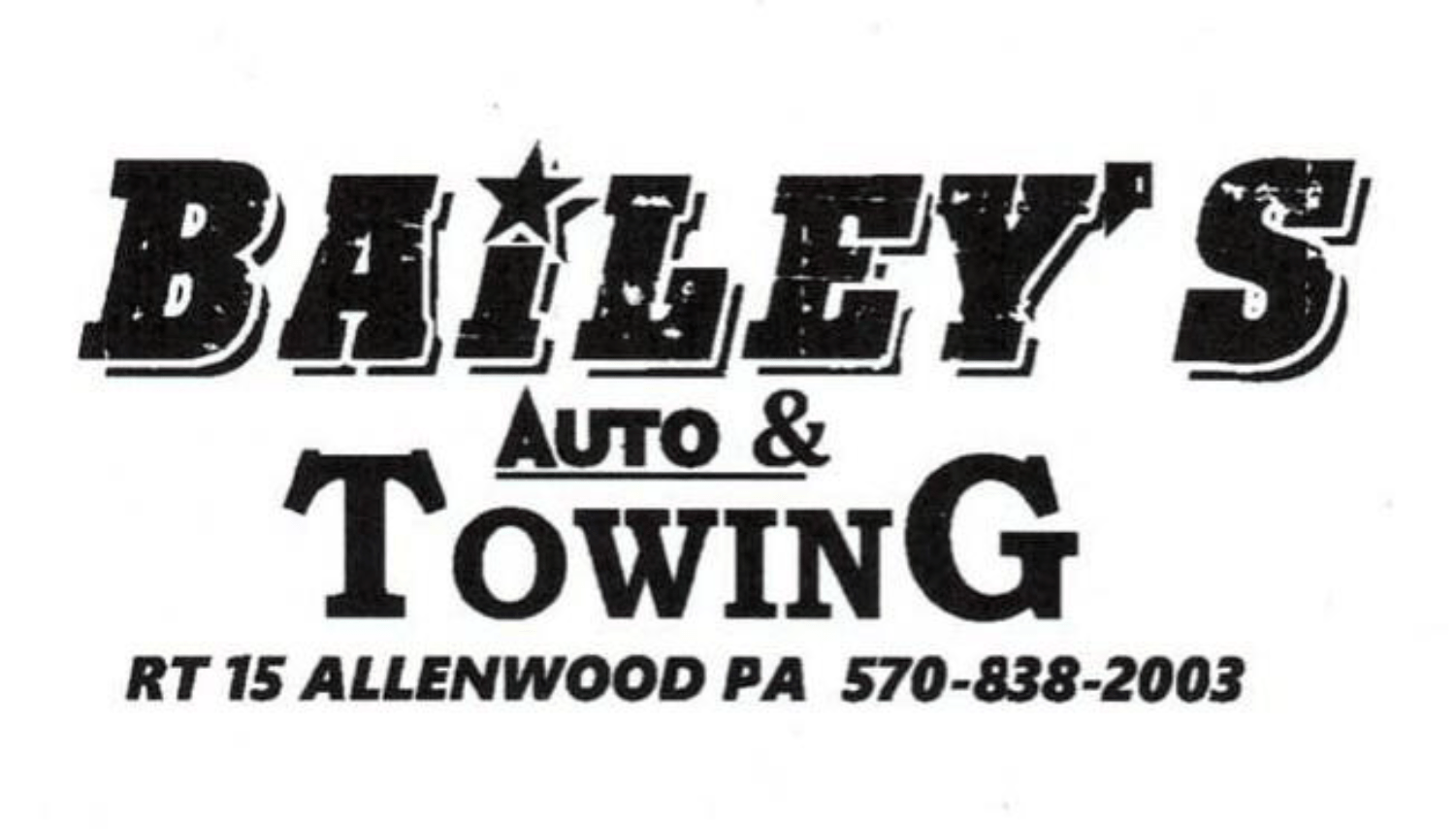 Bailey's Auto & Towing