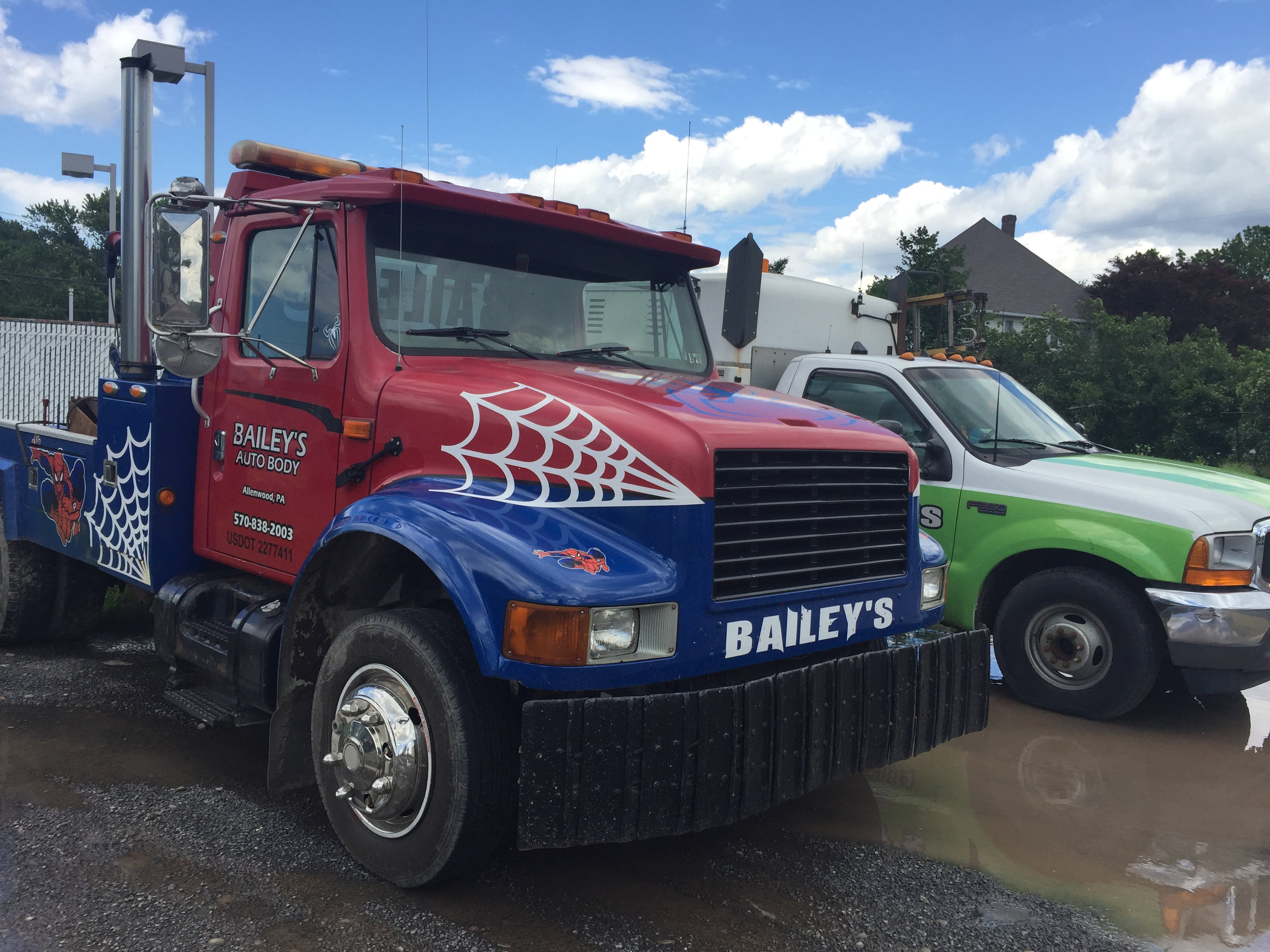 Home Bailey's Auto & Towing Accident Recovery Repair Allenwood